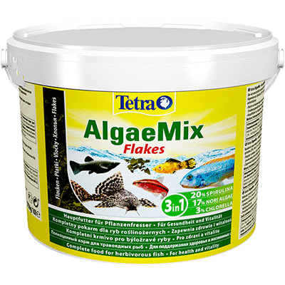 Корм Tetra Algae Mix 10 л, 1750 грамм Корм Tetra Algae Mix 10 л, 1750 грамм